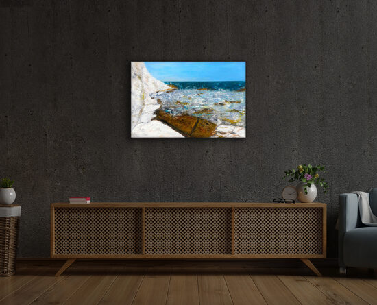 Vászonnyomat - 54x81 cm - Hellász